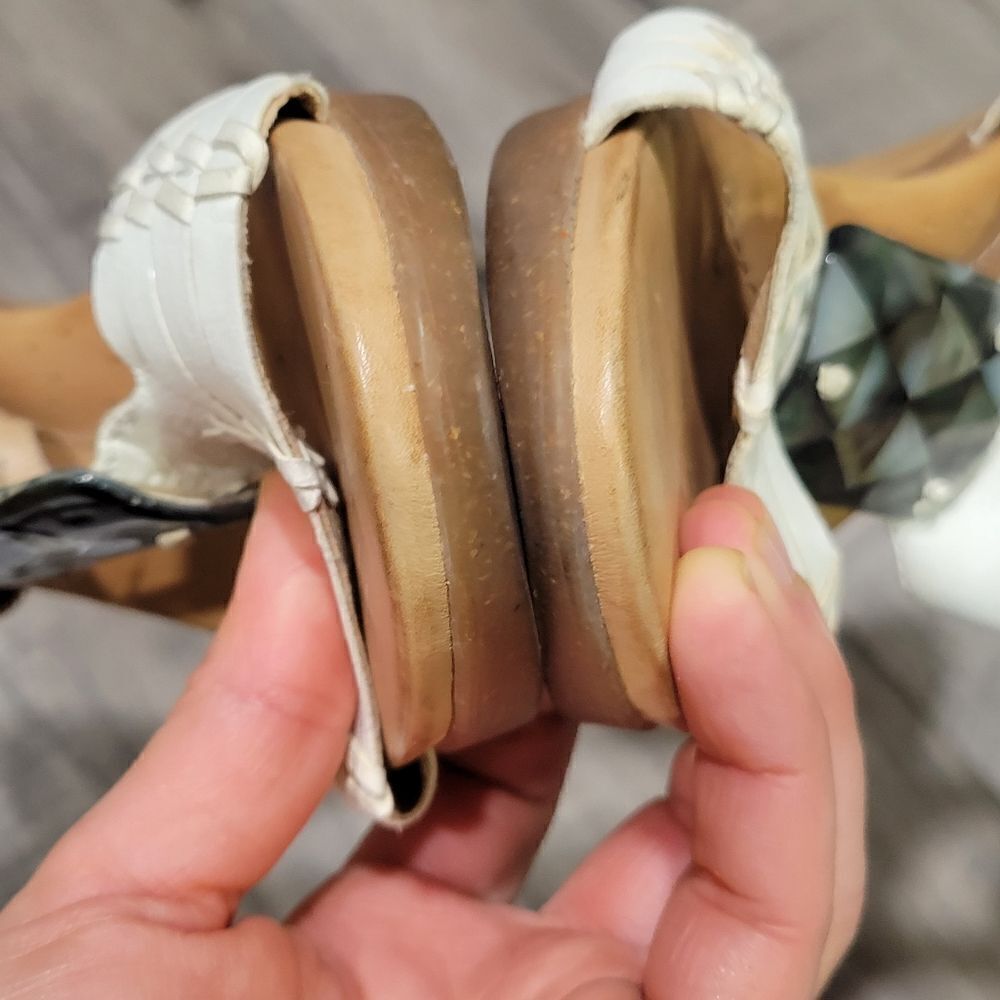 Naya arnelli t-strap heels with abalone shell detail - Picture 6 of 8